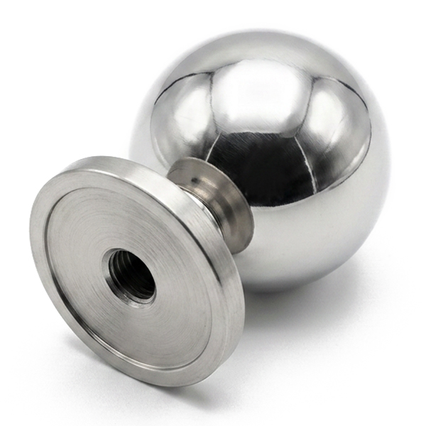 Metal Style Pomolo per Mobili in Zama Nichel Satinato MOD. 240 - METAL STYLE - Immagine 2